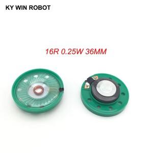 2개/세트 신형 초박형 미니 스피커 16옴 0.25와트 직경 36MM 두께 7MM IC 전자제품