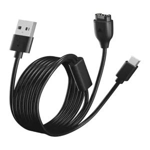 Bicmice 멀티 충전 케이블 Garmin Instinct Vivoactive Forerunner Venu Vivosmart Fenix GPS 스마트워치 2