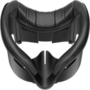 Meta/Oculus Quest 3S용 페이스 커버 패드 땀 방지 PU 가죽 페이셜 인터페이스 부드러운 쿠션 - 3S VR