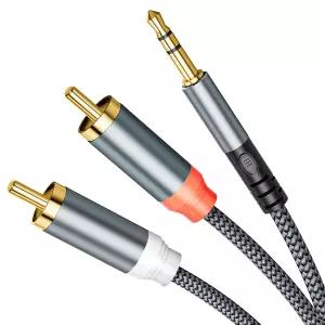 3.5mm to RCA 케이블 3.3FT 2 AUX 스플리터