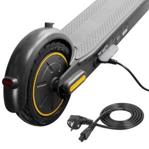 Ninebot MAX G30 G30D/LP/LE G65 G2 전기 스쿠터 충전 라인용 케이블 미국 영국 EU 플러그 배터리 전원