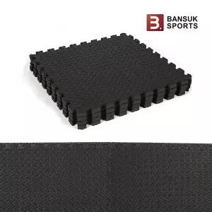 반석스포츠 EVA 헬스매트 20mm, 블랙