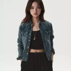 [매장정품] 후아유 Western Point Denim Jacket(F) WHYJG4931F