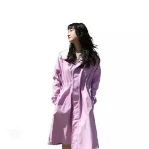 여성용 야외활동 발수처리 긴기장 레인코트 나들이 등산 캠핑 비옷 우천 방수