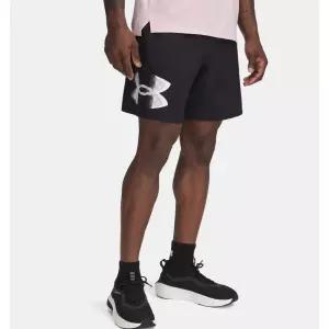 언더아머 UNDER ARMOUR 1390046-001 남성 UA 테크 우븐 그래픽 8인치 쇼츠 반바지 운동복