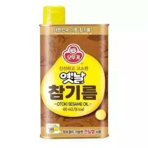 오뚜기 옛날 참기름 식당 가정 업소 맛집 재료 450ml 1개