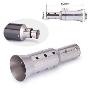 [호환품]범용 51mm 바이크 오토바이 배기구 탈착식 DB 킬러 머플러 소음 감소기 (요시무라 Z900 R1 YZF 야