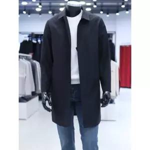 [STCO][화정점]STCO S/S 봄 네이비 맥코트 코트 (베이직핏) SCTVA03