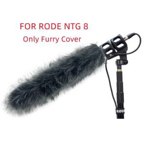인터뷰용 마이크 야외 촬영용 RODE NTG8용 팝 필터 데드캣 방풍 퍼 윈드스크린 윈드쉴드 머프 커버