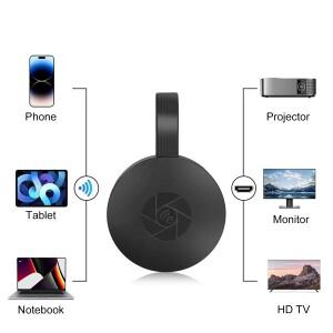 TV 2.4G 4K 무선 WiFi 미러링 스틱 HDMI 어댑터 1080P 디스플레이 동글 핸드폰 노트북 PC-HDTV 모니터
