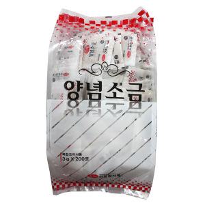 (무)순대양념일회용소금3gX200포X10개