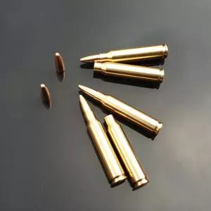 모형탄 5.56mm nato 황동더미탄 장식용 모조탄 5ea