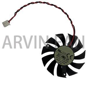 냉각 팬 소프트 라우터 방열 알루미늄 시트 그래픽 카드 직경 55mm 홀 피치 39mm DC12V 0.25A T126010SU