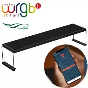 치히로스 LED 조명 WRGB II  30 45 60 90 120 / ( 핸드폰 조절형 ) 수족관 어항 수조 열대어 관상어 해수어 구피 수초 램프 등기구 등커버