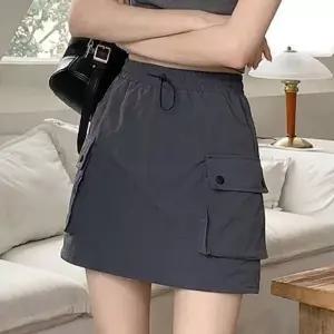 [하프클럽/]여성 미니 카고 베이직 데일리룩 치마