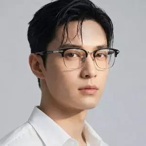 [DIOR]디올 안경테 DIORBLACKSUITO S24U F400 명재현 하금테 블랙 실버 남자 여자