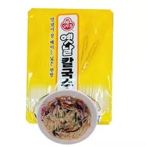 메밀국수 옛날 칼국수건면-3kgx1팩30인분