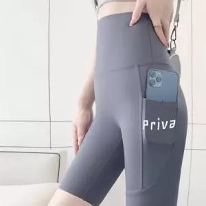 주머니 트레이닝 5부 반바지 레깅스 3사이즈