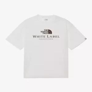 [국내정품] 노스페이스 THE NORTH FACE NT7UR26J 시그니처 반팔 라운드티 WHITE