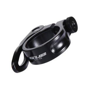 자전거 시트포스트 클램프 튜브 클립 퀵 릴리스 알루미늄 합금 MTB 산악 로드 바이크 부품 34.9MM 31.8MM (SBLACK34.9)