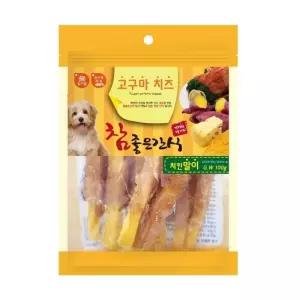 참좋은간식_고구마치즈 치킨말이 100g