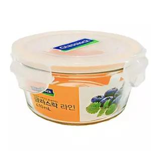 글라스락 라인원형_410ml 문구 유리용기단품 A-7682A