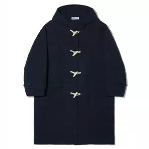 [국내정품] 닥스 DAKS MEN'S ACCESSORIES 오버사이즈 멜톤 더플 롱 Oversize Melton Duffle Long Coat Navy