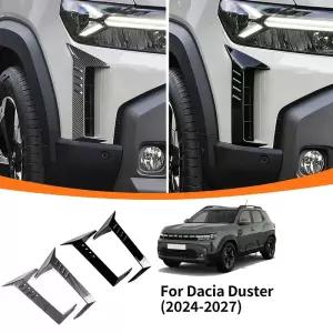 Duster 2026 2027 자동차 전면 안개등 트림 커버 긁힘 방지 내마모성 외부 장식 액세서리