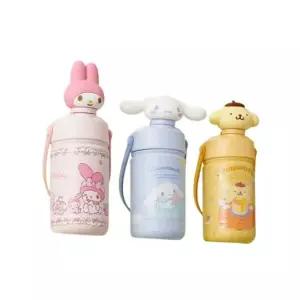 (정품) 락앤락 스쿨핏 산리오캐릭터즈 피규어 듀얼캡 텀블러 390ml 유아텀블러