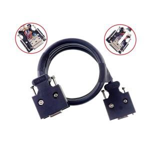 SCSI 커넥터 케이블, 수-수 플러그 어댑터 MDR 14, 20, 26, 36, 50 위치, 1 m 연장 납땜 어셈블리, PC