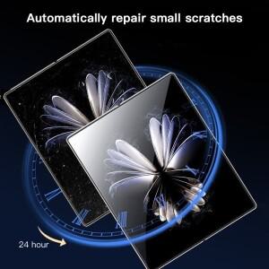Google Pixel Fold 9Pro 용 무광택 하이드로 겔 소프트 TPU 필름 Screen Protector 내부 외부 스티커 전신