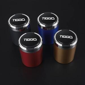 LED 조명이 달린 휴대용 자동차 재떨이, 탈착식 Chery Tiggo 2 4 7 8 pro 5 3 T11 5X, Amulet Fora 액세서