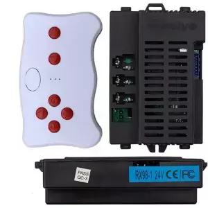 RX98-1 24V CE FC 2.4G 블루투스 리모컨 및 수신기 키트 컨트롤러 제어 박스 액세서리 전동 라이딩 장난감