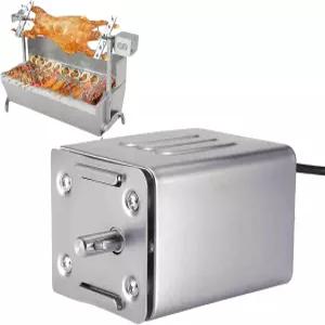 Taddien BBQ 로티세리 모터 중량용 치킨 로스터 15W 30kg/66lb 스테인리스 스틸 바비큐 전기 염소·돼지