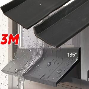 폭4.5/5.5cm 슬라이딩 창문 워터막이 바  워터/비 차단 씰링 스트립  가정용 문/게이트 하단