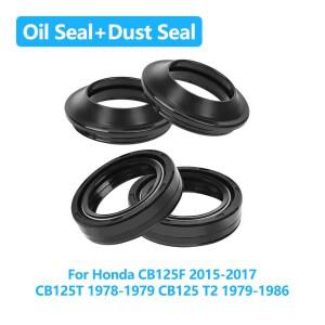 혼다호환 호환 CB125F - 1978-1979 T2 바이크 오토바이 프론트 포크 댐퍼 오일 씰 더스트 커버 액세서리