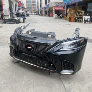 LS500 순정 자동차 앞 범퍼 어셈블리 키트 라디에이터 팬 콘덴서 프론트 마우스 바디
