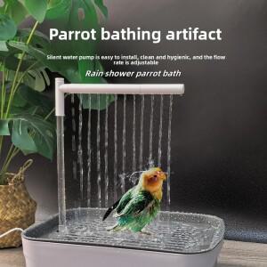 새를 위한 일상용 욕조, 목욕통, 건강을 테이블탑 앵무새 자동 순환식 (PeonyBath)