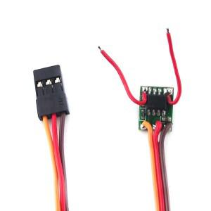 1pc / 2pcs DC3.5-6V 1A 3A 브러시 전동 속도 컨트롤러 감속기 와이어 ESC가있는 마이크로 드라이브 모듈
