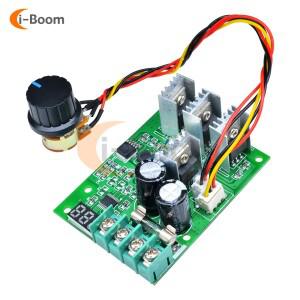 조정 가능 PWM 전동 속도 조절기 컨트롤러  DC 6-60V 30A  12V 36V 전원