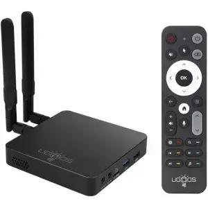 Ugoos AM6B 플러스 TV 박스 Amlogic S922X-J Android 9.0 DDR4 4GB RAM ROM WiFi6 1000M Ethernet USB 3.0