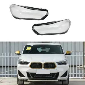 BMW X2 F39 21-23 헤드라이트 렌즈 커버 하우징 투명 호환