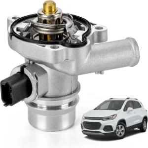 Upgrade Aluminium Thermostat Housing Assembly Compatible with Buick Encore 2013-2021 Chevy Cruze