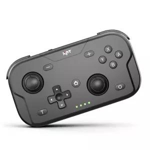 XPT 휴대용 미니 컨트롤러 (Switch 2/1 PC iOS Android Steam Deck용) 5.0 무선 블루투스 유선 게임패드