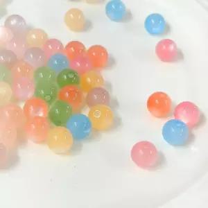 UV 자외선 변색 팔찌 키링 DIY 비즈 구슬 snBA55D 50개입 공예품