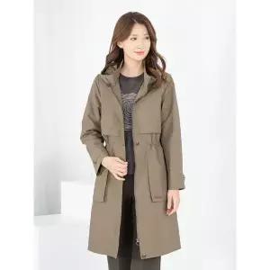 [모슬린]엄마옷 바바리코트 롱 하이넥 사파리 MQG129519 마담 미시 중년여성 빅사이즈 .._P438203758