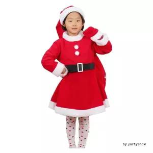 고급유아산타복원피스세트여아어린이집크리스마스 이벤트복장 아이산타