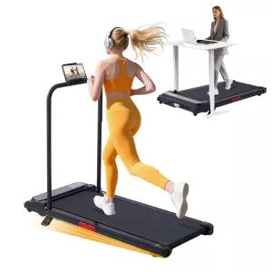 KASSADIN 가정용 워킹패드 트레드밀 핸들바 미니 데스크 언더 0.6-7.6MPH 350LB