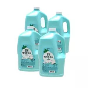 퐁퐁 주방세제 베이킹소다 3000ml 4개