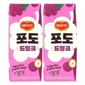 델몬트 드링크 포도 190ml 48팩